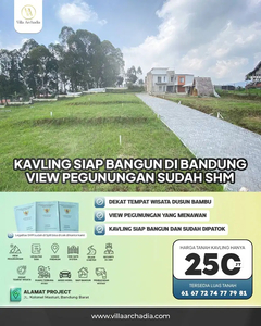 Investasi Tanah Menguntungkan di Pusat Wisata Lembang