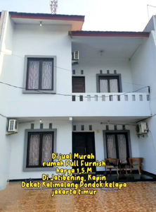 JATIBENING PD GEDE JUAL CEPAT RUMAH CLUSTER 2 LT FULL FURNISHED S242