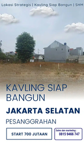 KPR Rumah Dan Tanah Kavling Pesanggrahan Jakarta Selatan