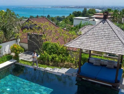 Luxury villa with beautiful sea view in Jimbaran