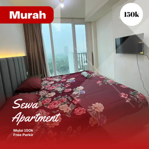 Menyewakan apartemen harian di bsd city - Treepark serpong