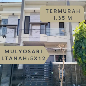 Murah - Bisa KPR‼️Rumah Baru Mulyosari Dekat Pakuwon City