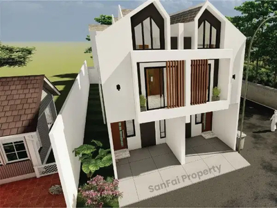 Rumah 2 Lantai Selangkah ke Alun Alun Depok