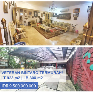 Rumah Asri TERMURAH Di Area Jl RC Veteran Bintaro Jakarta Selatan
