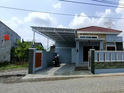 Rumah Baru Minimalis Dalam Cluster Triharjo JL. Magelang Km. 10