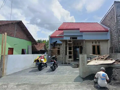 Rumah Baru Minimalis Proses Bangun Di Sidokarto JL. Godean Km. 7