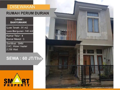 Rumah Di Perumahan Durian Banyumanik Semarang
