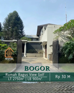 Rumah mewah view golf Bogor Jawa Barat