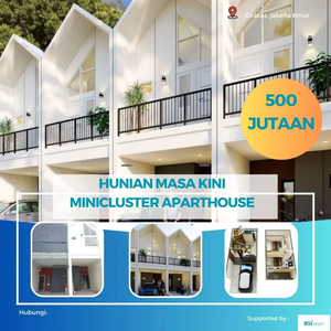 Rumah Minimalis 2 Lantai Ciracas Jakarta Timur,Masuk Mobil