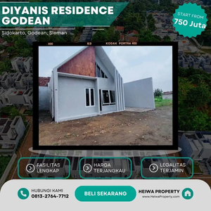 Rumah Minimalis Type 60/125 Dekat Jogja City Mall