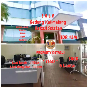 Sale Gedung Lux Kalimalang Bekasi Selatan