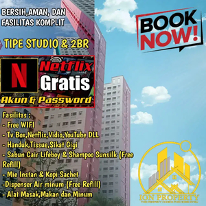 SEWA APARTEMEN STUDIO GRAND PRAMUKA SQUARE