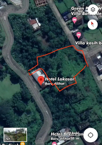 Tanah kosong untuk VILLA, Hotel kompleks wisata Baturaden Purwokerto