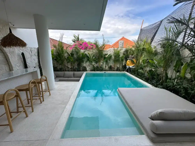 Villa Baru gress di Padang Linjong Canggu Brawa Bali