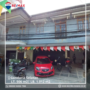 DI JUAL RUMAH ADA KOST GANDARIA JAKARTA SELATAN 24 KAMAR FULL SEWA