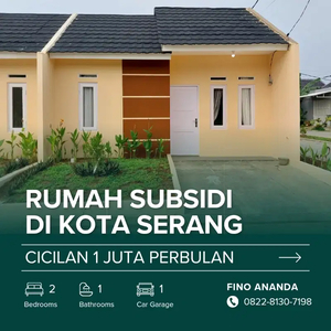 Dijual Rumah Cicilan 1 Juta Dekat Kampus UIN Banten