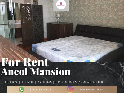 Disewakan Apartement Ancol Mansion Super Luas Super Bersih 1 BR