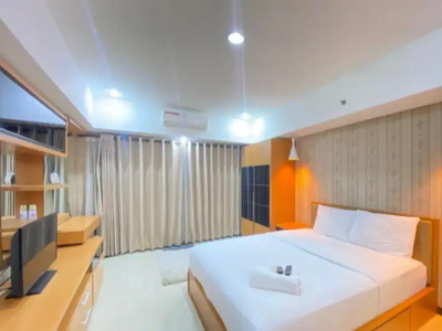 Disewakan Unit Studio Bulanan Full Furnished