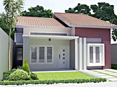 Jual rumah siap bangun