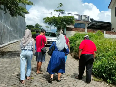 Kavling siap bangun SHM dataran tinggi dekat kebun teh