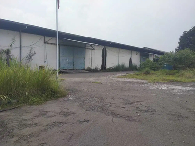 Murah Dijual Tanah dan Ex Pabrik di Raya Driyorejo Gresik