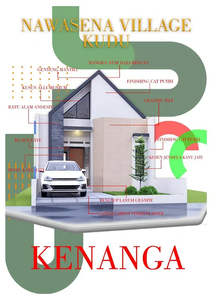 Rumah Scandinavian murah di kawasan mepet Solo Baru