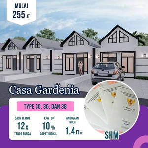 Rumah Asri di Prambanan Cash Tempo 8X Tanpa Bunga