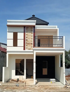 Rumah baru gaya Bali dalam Cluster di Cisalak