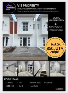 Rumah Hunian Keren di Kranggan Jatisampurna