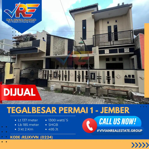 RUMAH LUAS DI TB PERMAI 1 - DEKAT RSIA IBI JEMBER