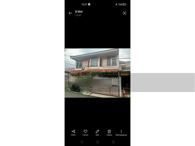 Rumah tua kepa duri luas 150 m 10x15 bu murah bisa 2 rumah