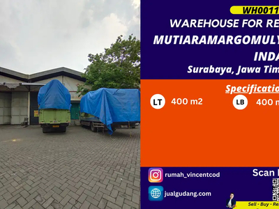 Sewa Gudang 170jt Lokasi Strategis di Pergudangan Margomulyo