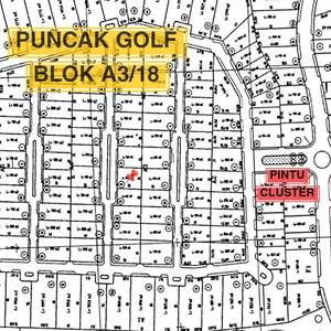 TANAH KAVLING CITRALAND DI CLUSTER PUNCAK GOLF SIAP BANGUN