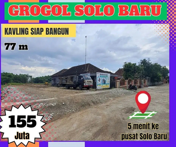 TANAH KAVLING HARGA PROMO DEKAT KE PUSAT KOTA SOLO BARU