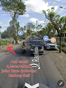 Tanah premium volume kecil di Jln Raya kerobokan badung