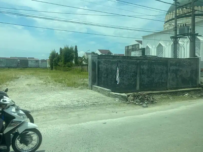 Tanah Strategis pinggir Jalan Tapian Nauli Ring Road Gagak Hitam