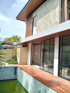 Villa Baru Furnished On Progress 2fl Lokasi Semer Umalas area Investas