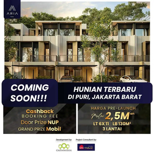 Aria Puri New Development Puri Jakarta Barat Dekat Toll