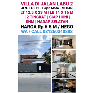 DI JUAL 1 UNIT VILLA SIAP HUNI DI JALAN LABU 2