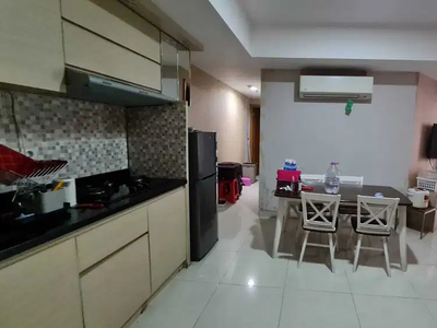 Dijual cepat apartemen the mansion kemayoran 2 kamar full furnish