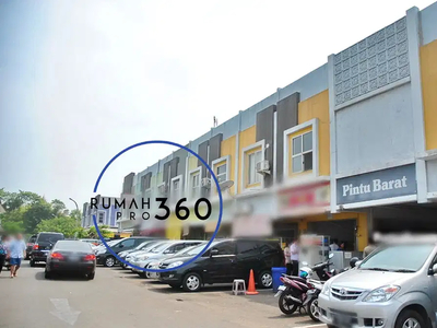 Dijual Ruko Pasar 8 Alam Sutera view hadap jalan raya posisi Huk