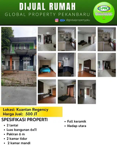 Dijual Rumah 2 Lantai Daerah Kuantan Regency