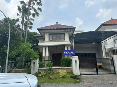 Dijual Rumah Graha Family Blok N Surabaya Barat Row Jalan Lebar (3017)