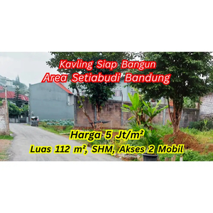 Dijual Tanah Kavling Siap Bangun 12 Menit Dari Secapa AD Bandung