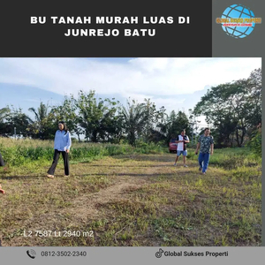 Edisi BU Jual Cepat Tanah Super Murah Dekat Jalan Raya Kota Batu