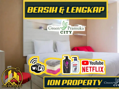 HARIAN APARTEMEN GREEN PRAMUKA CITY FREE NETFLIX JAKPUS