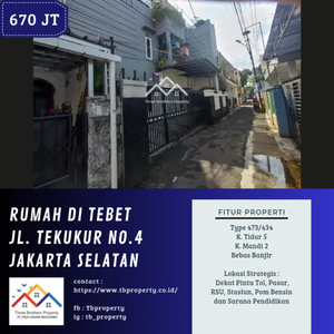 Jual cessi jalan tekukur jaksel