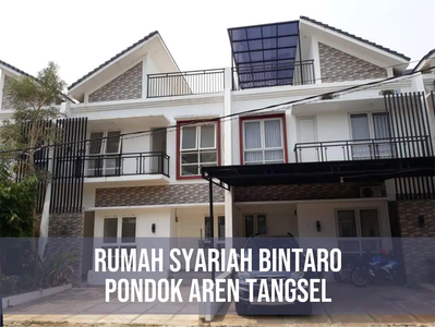 Jual Rumah Syariah 2 Lantai di Bintaro Pondok Aren Tangerang Selatan