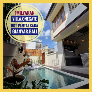 Jual Villa Dekat Pantai Saba Gianyar Bali