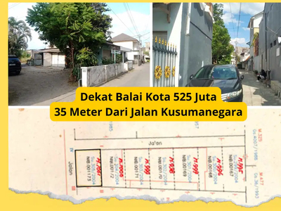 KODYA Jogja Kota 400 Juta-an, Tanah Siap Bangun SHM AJB Notaris